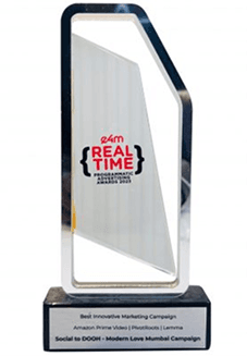 Best Innovative Marketing Campaign | Amazon Prime Video - Silver (E4M)