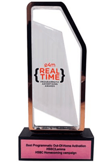 Best Programmatic Out-Of-Home Activation | NEXA, Maruti - Gold (E4M)