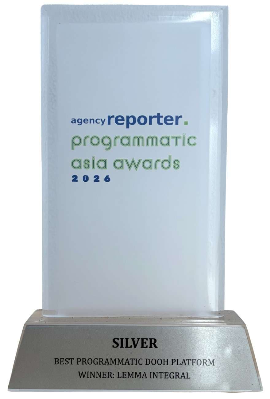 Best Programmatic DOOH Platform Winner: Lemma Integral - Silver